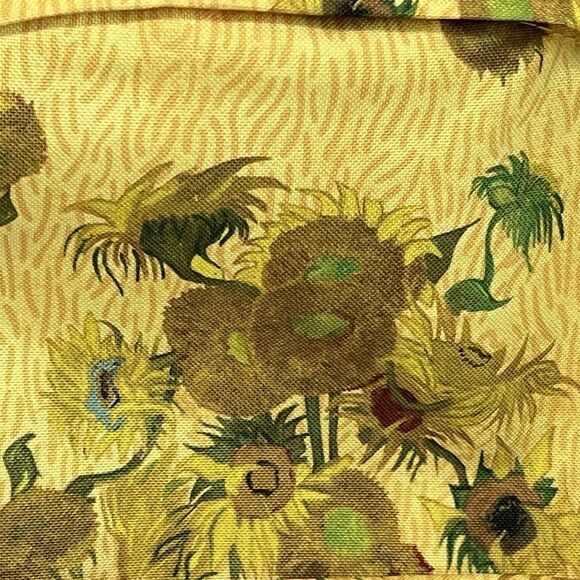 Eastpak x Van Gogh Museum Amsterdam Sunflowers Oil on Canvas Day Pak'R Backpack - Picture 5 of 17